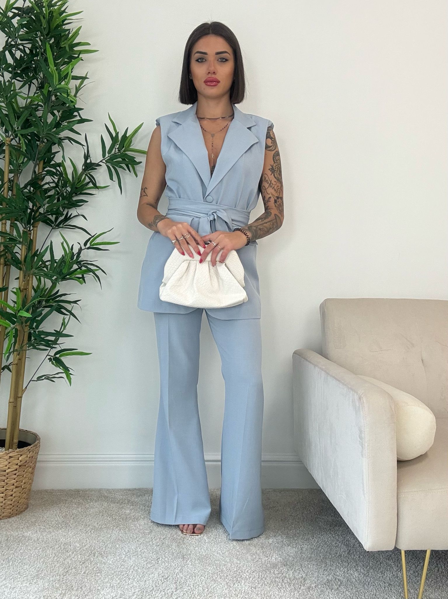 Tailleur Monique (Blazer + Pantalone) Carta da Zucchero