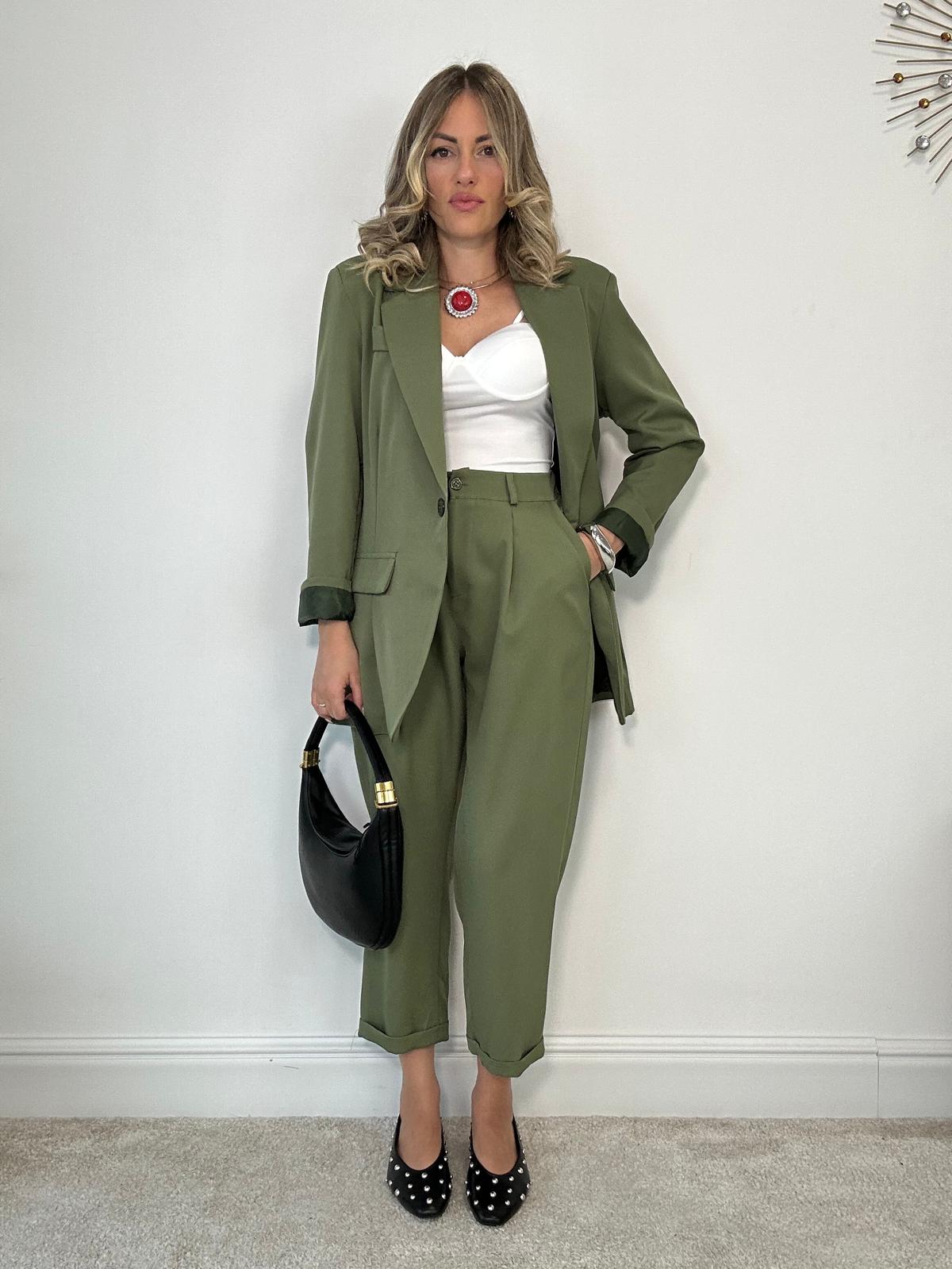 Tailleur Barcellona (Blazer + Pantalone) Verde