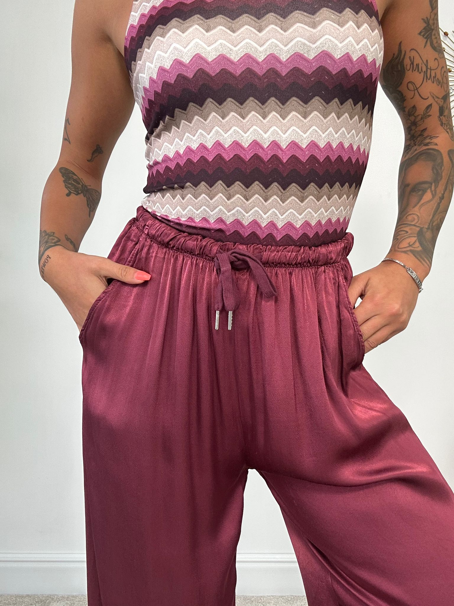 Pantalone Minori - Bordeaux