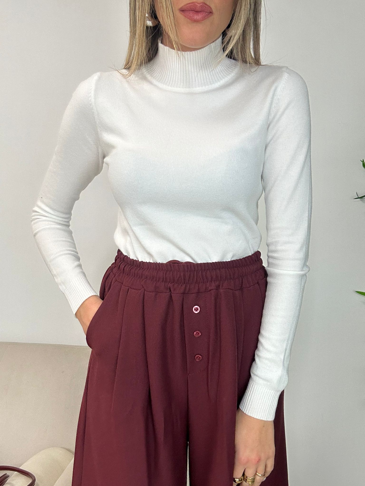 Pull simple à demi-cou - Différentes couleurs