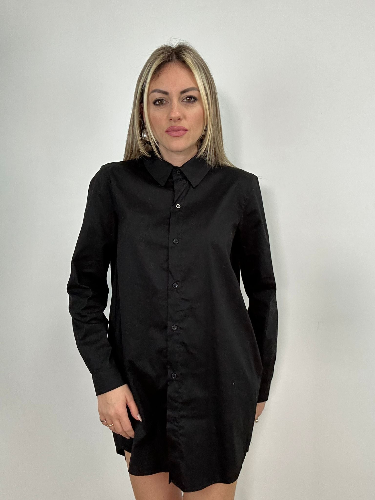 Maxi Camicia - Nera