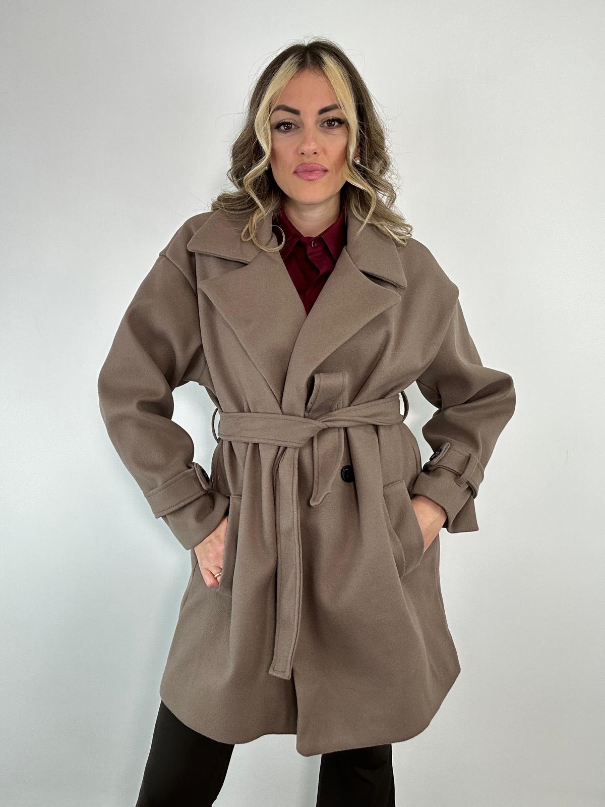 Cappotto M13381 - Fango