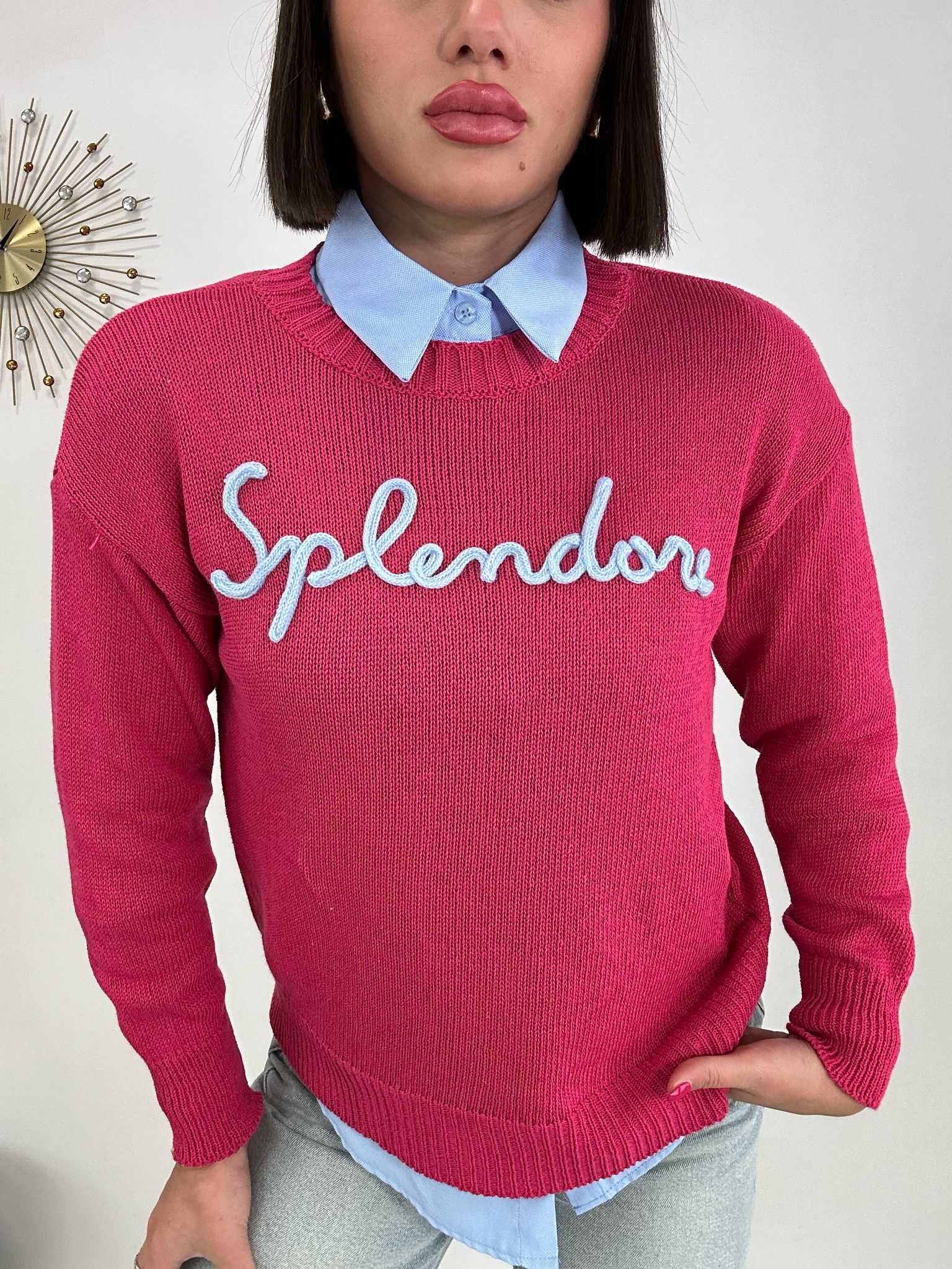 Pullover "Splendore" - Magenta