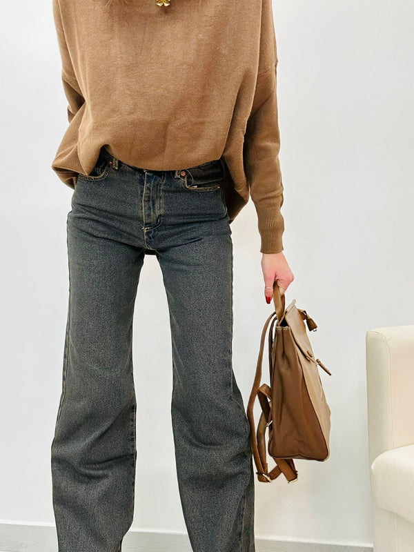 Jeans Vintage - Grigio scuro - FR4072