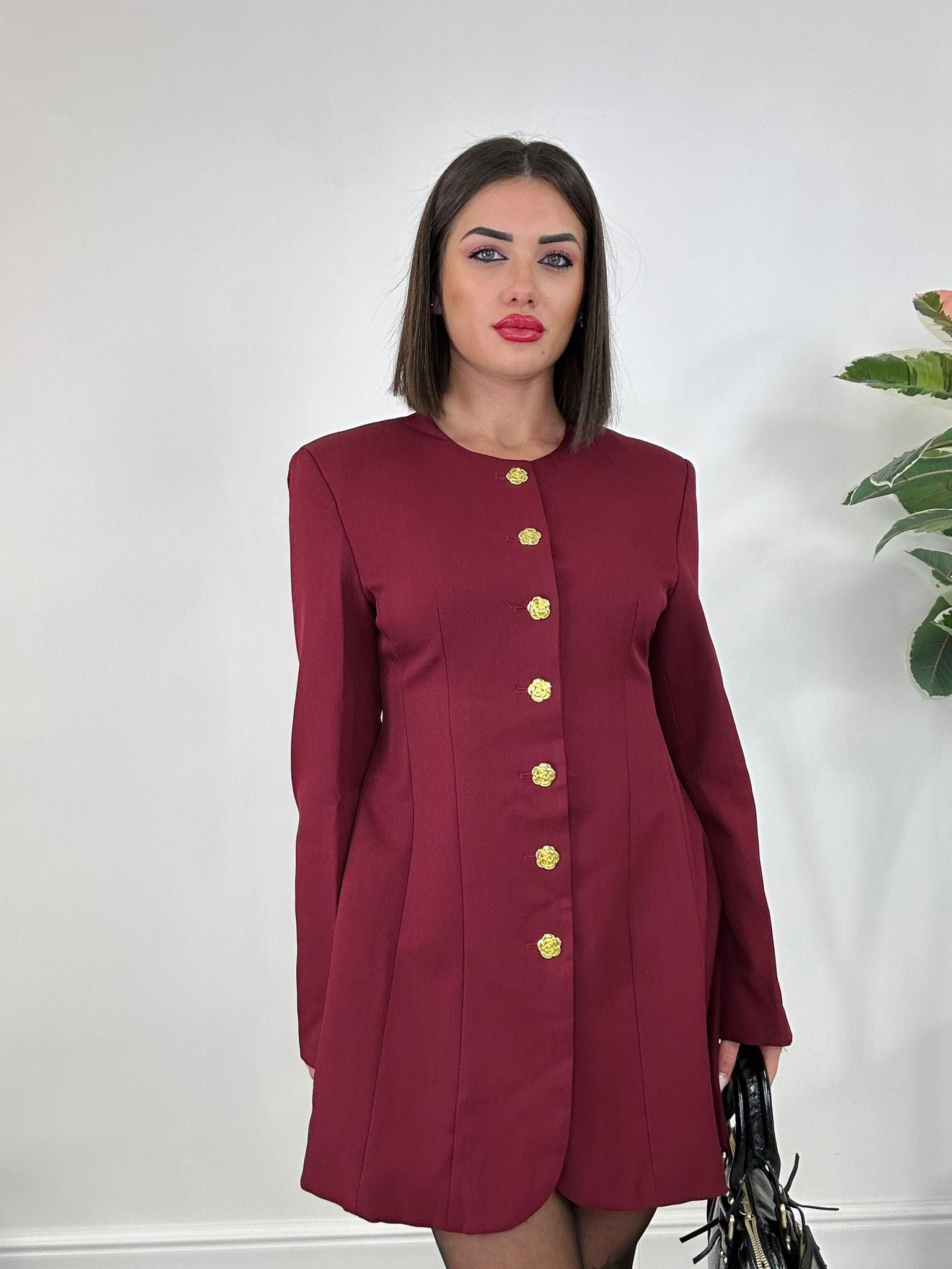 Robe Alessandra - Bordeaux