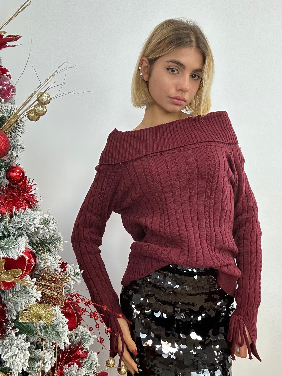 Maglioncino 25900 - Bordeaux