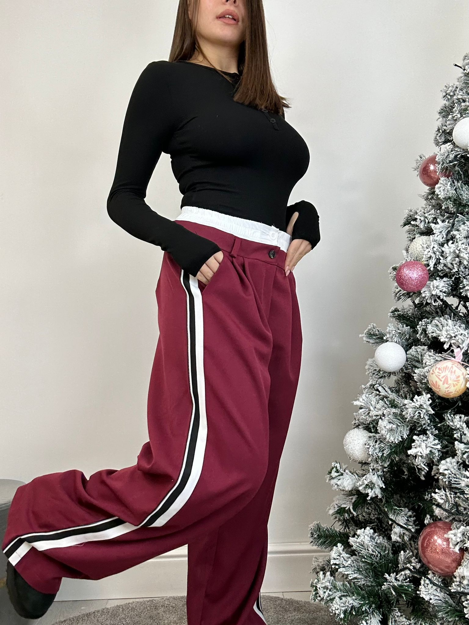 Pantalon Johnny - Bordeaux