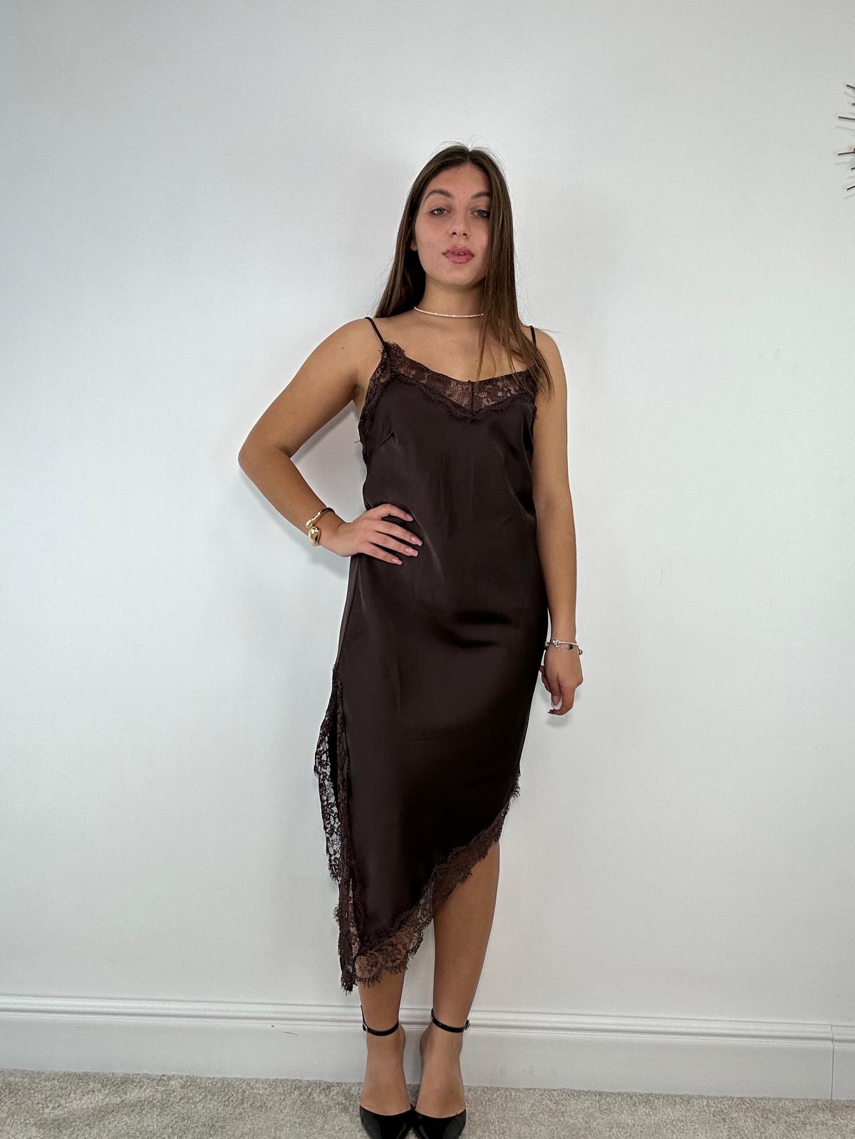 Abito 7895 - Marrone