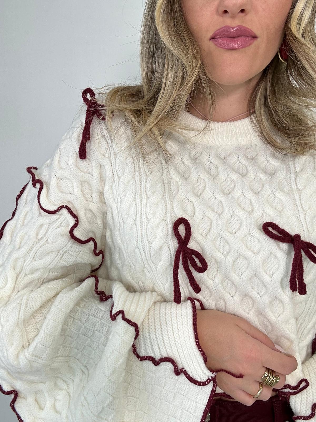 Maglione PL7057 - Bianco