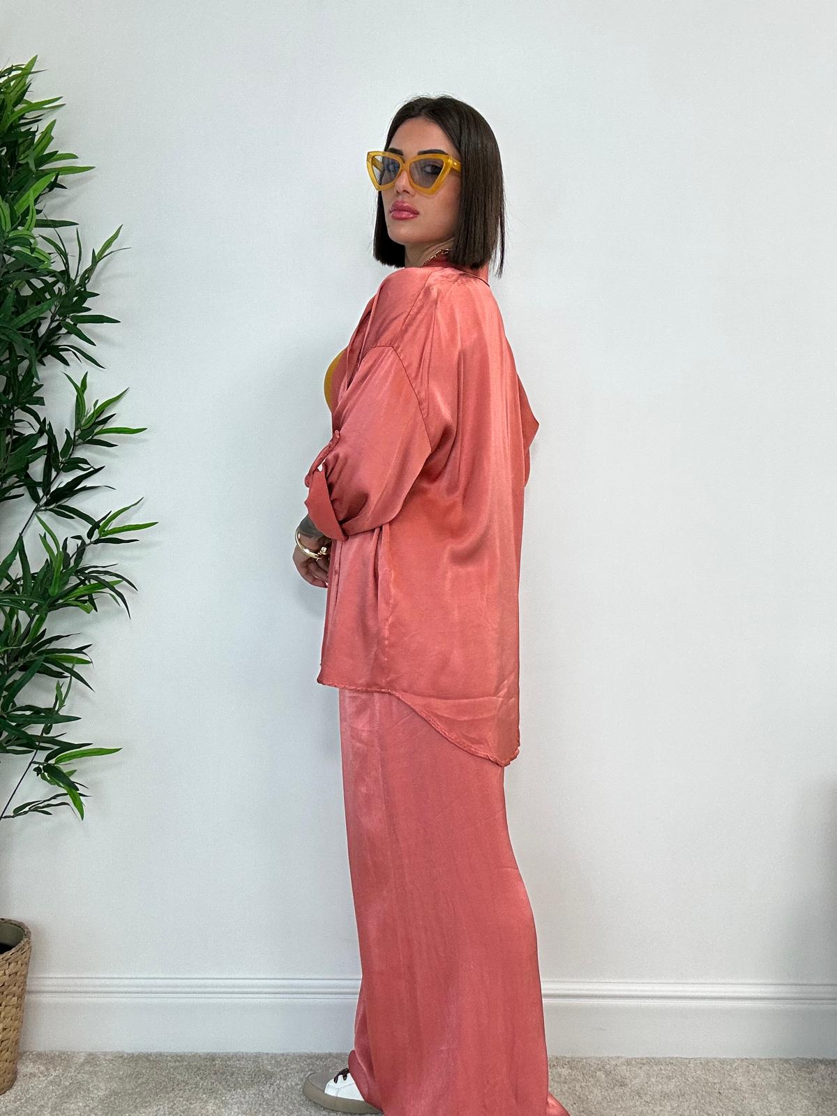 Chemise Minori - Saumon