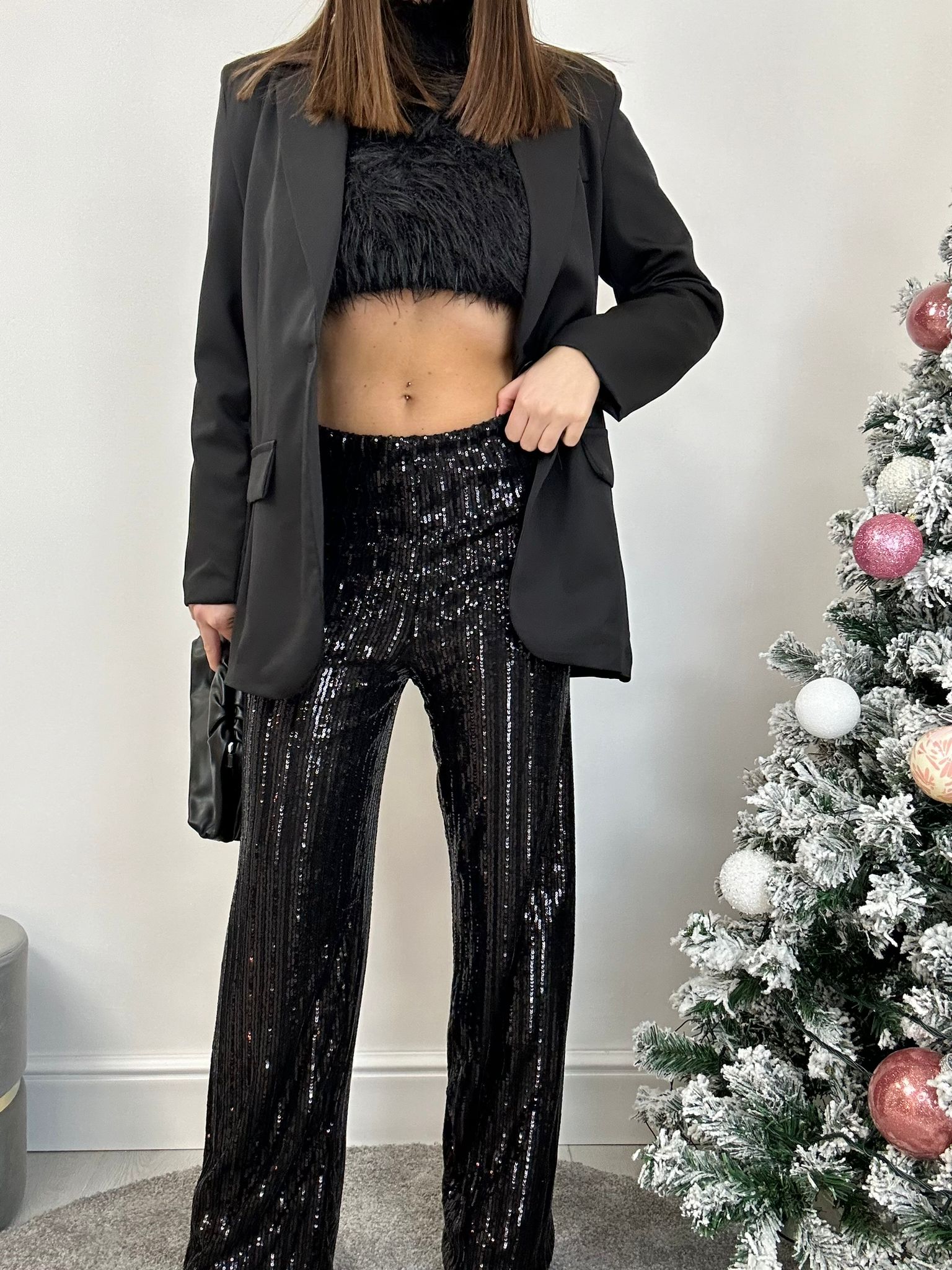 Pull court - Noir
