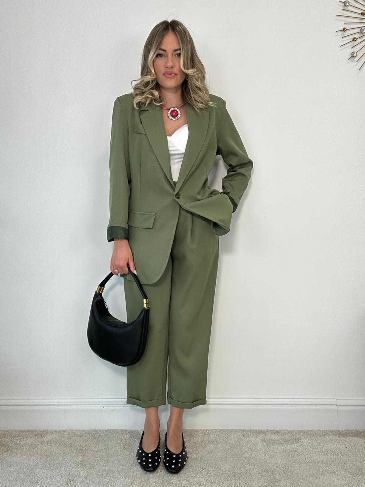 Tailleur Barcellona (Blazer + Pantalone) Verde