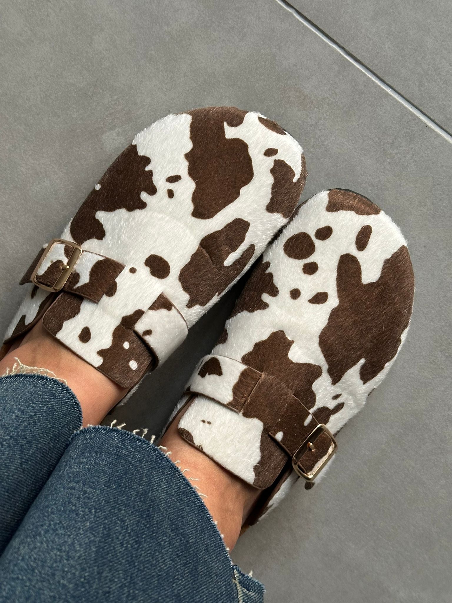 Sabot DM476 - Panna e Marrone