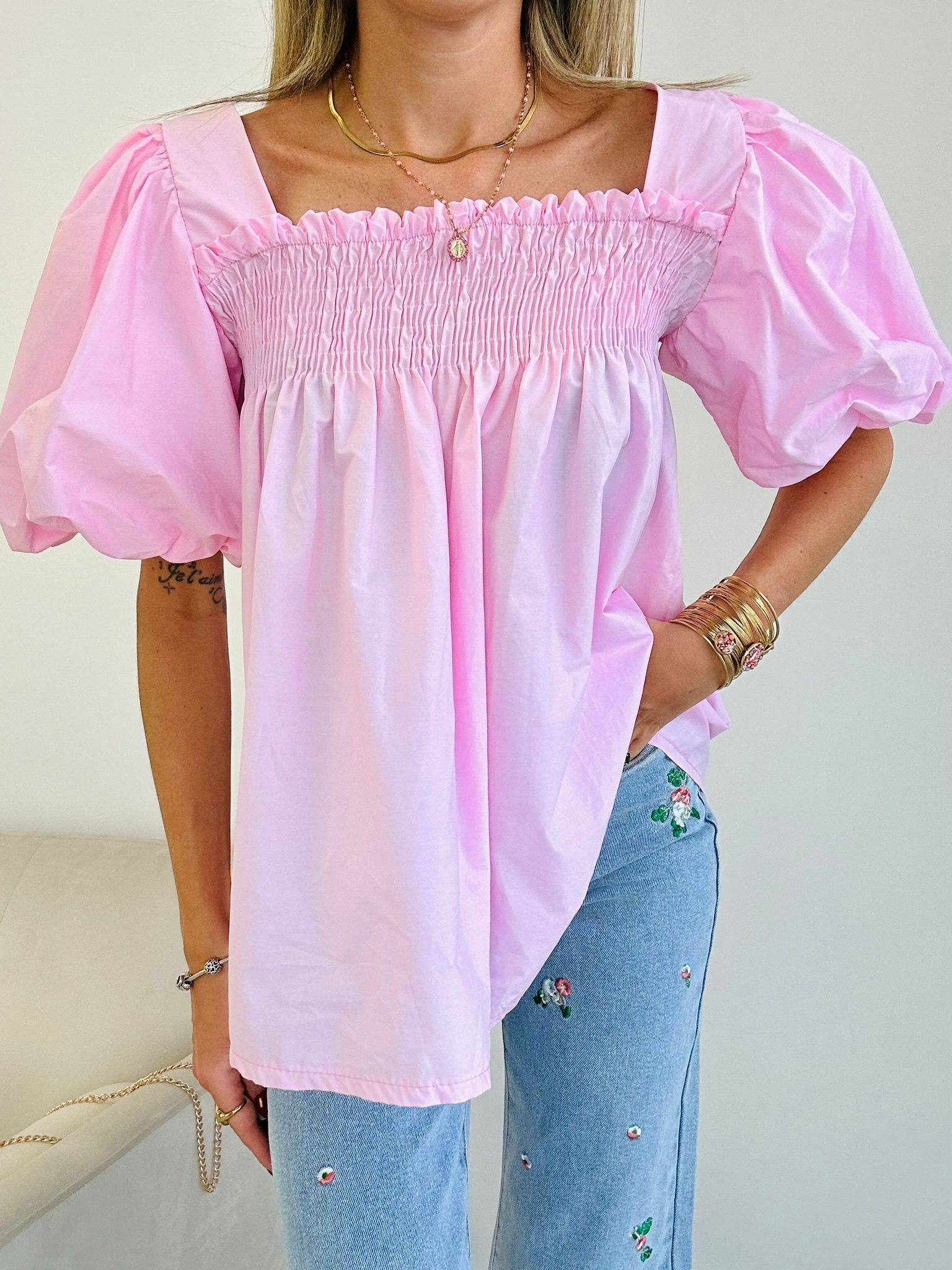 Blouse Béa - Rose