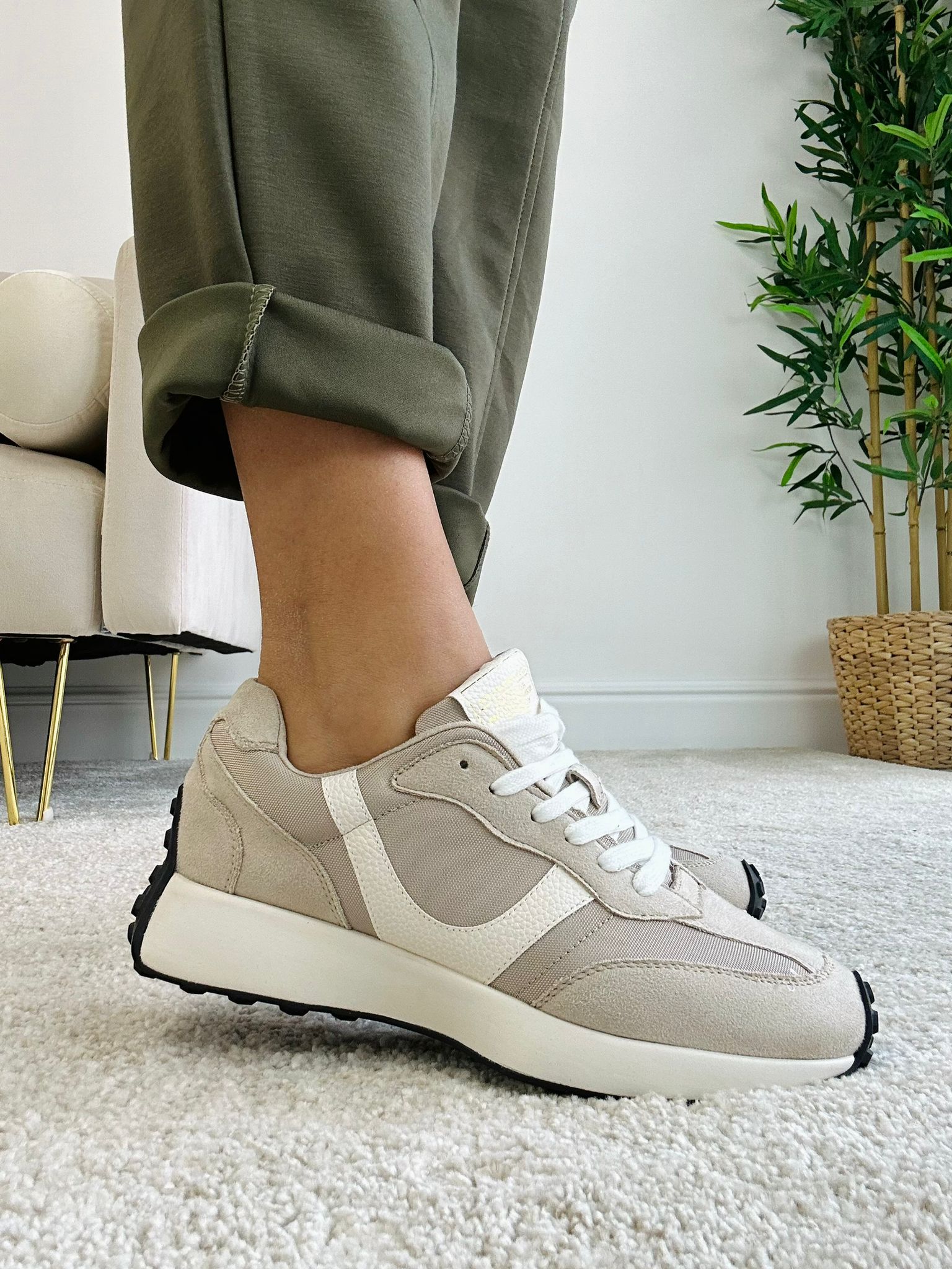Baskets Corina - Beige DISPONIBLES 36-39