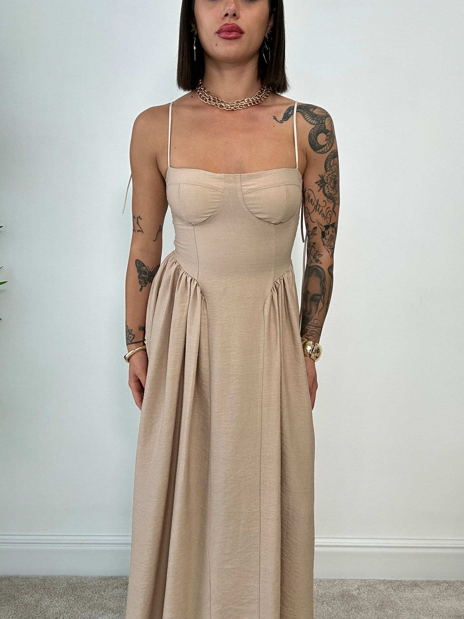 Abito Aurora - Beige