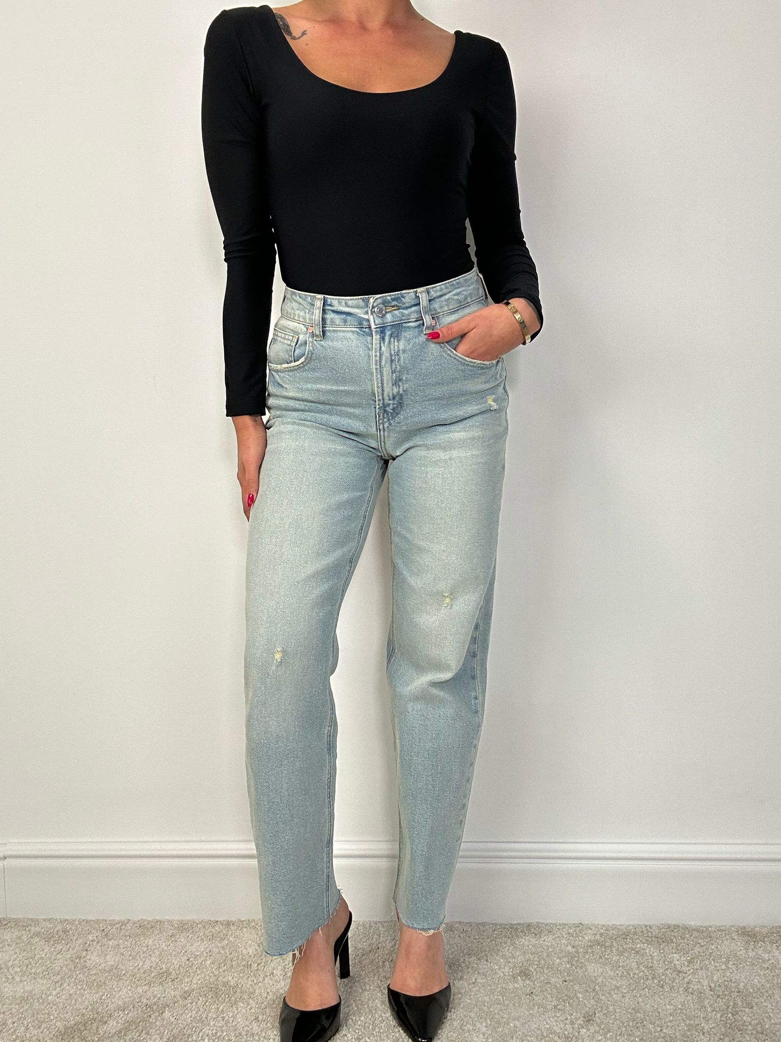 Jeans a Sigaretta - Sabbiato