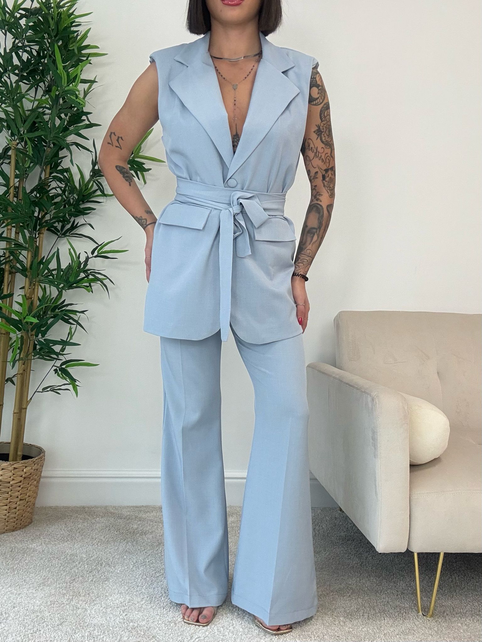 Tailleur Monique (Blazer + Pantalone) Carta da Zucchero
