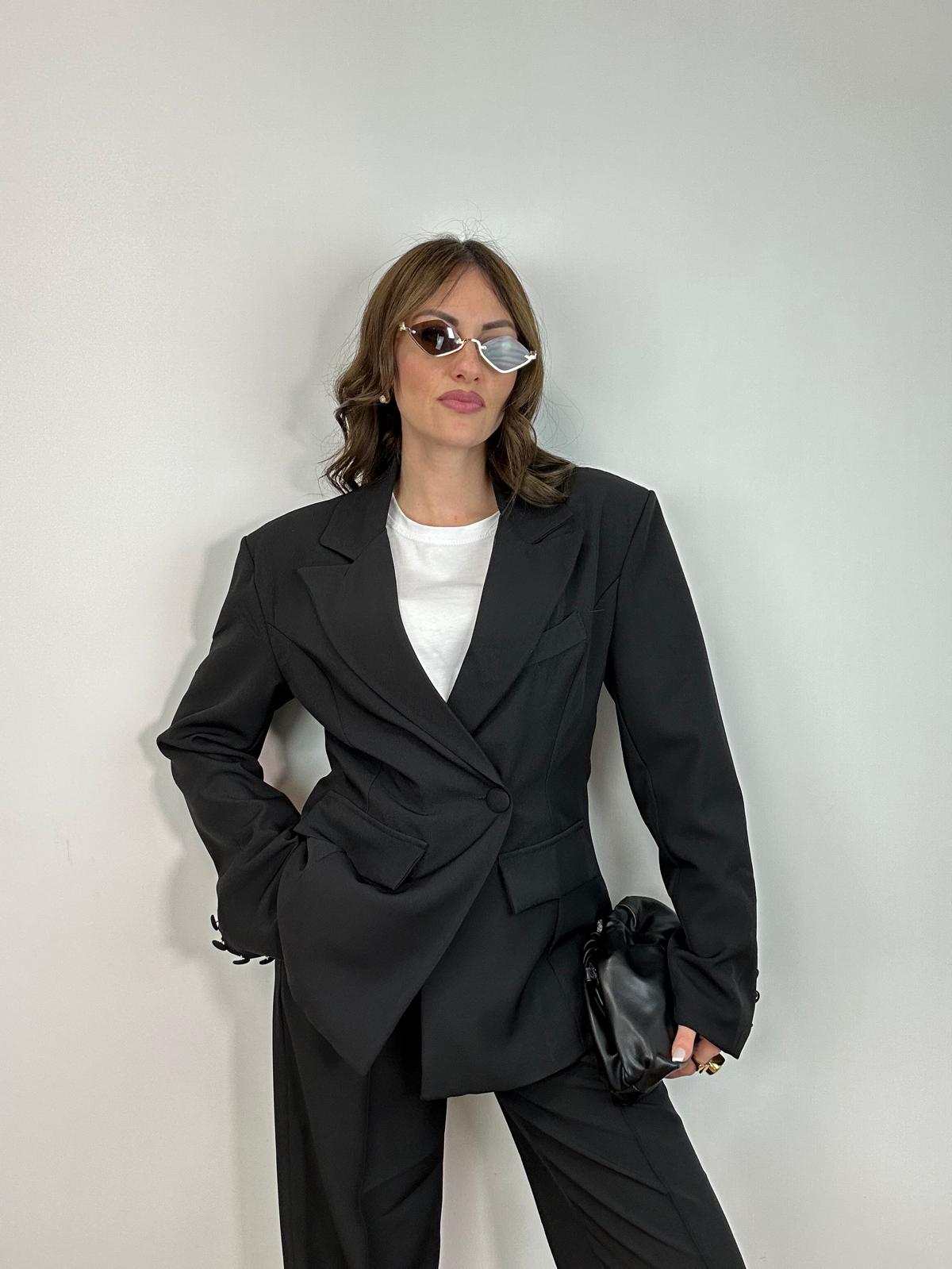 Tailleur 82020 (Blazer + Pantalone) Nero