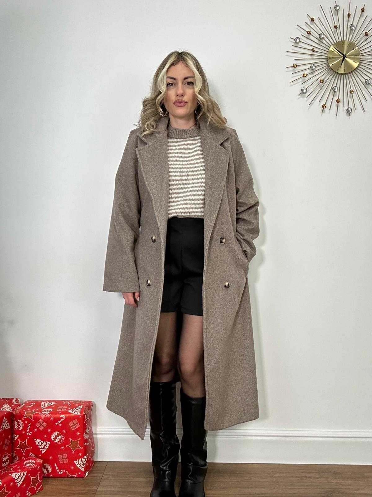 Cappotto 5955 - Fango