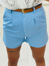 Capri-Shorts – Hellblau – FR3461