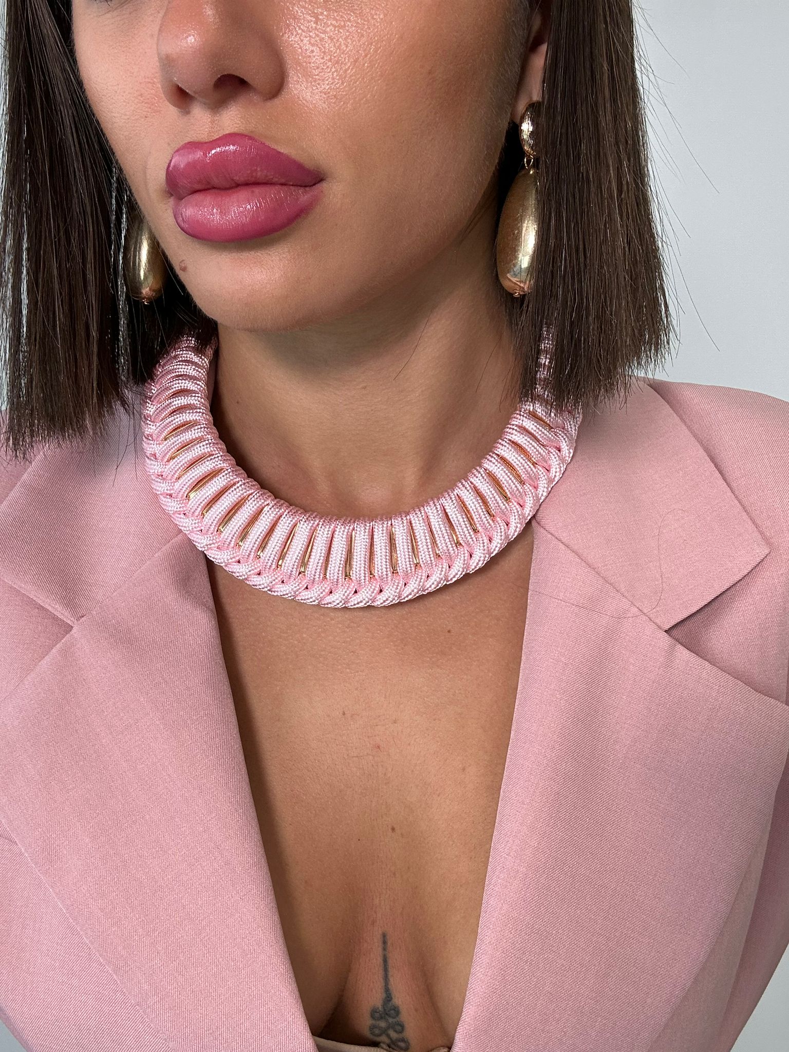 Collana girocollo - Rosa