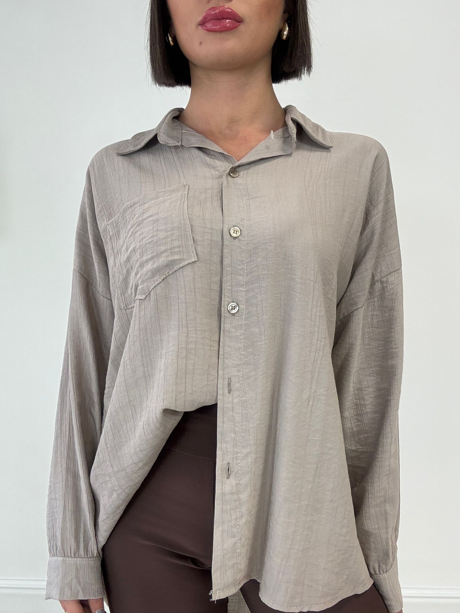 Chemise douce - Boue