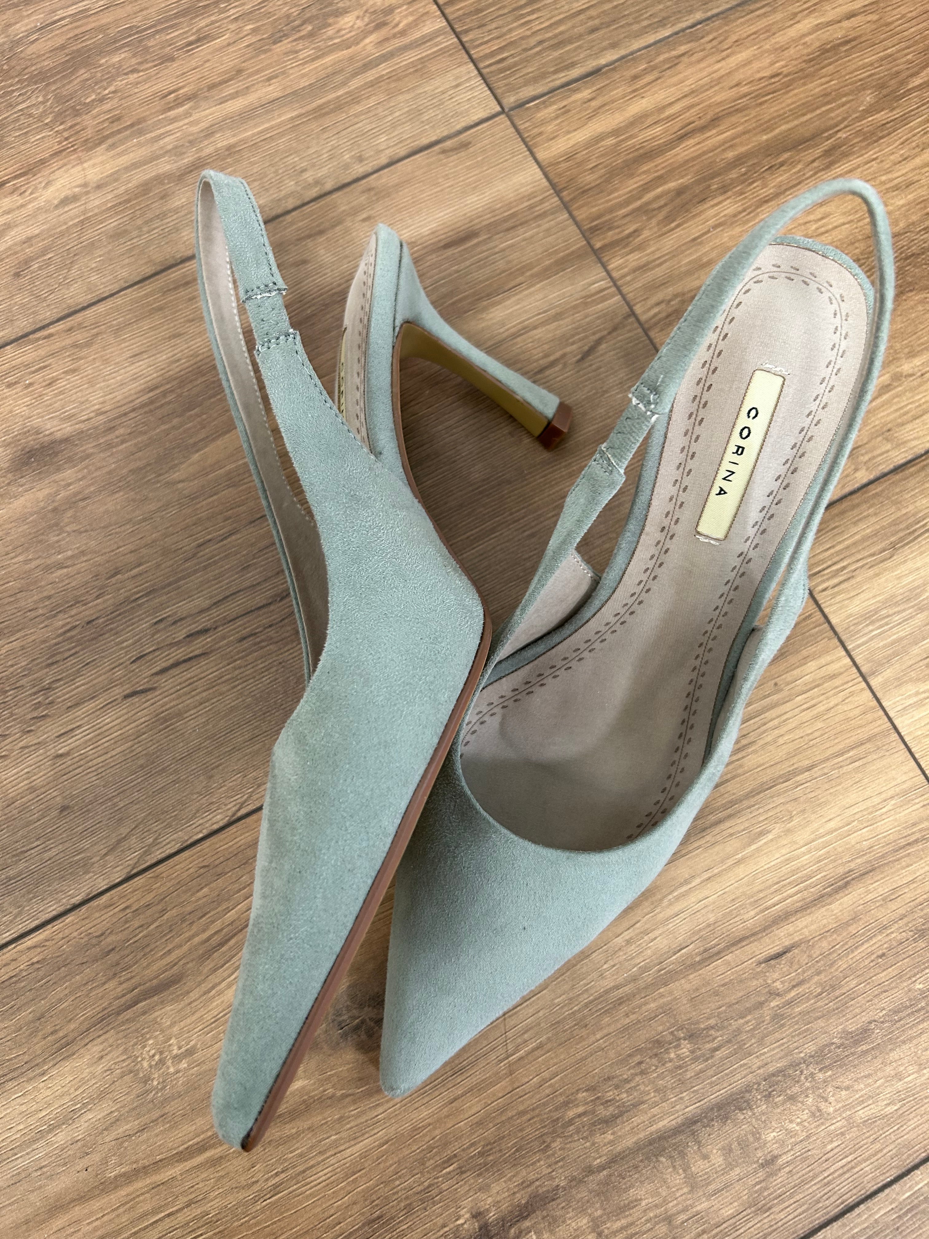 Décolleté Verde Corina