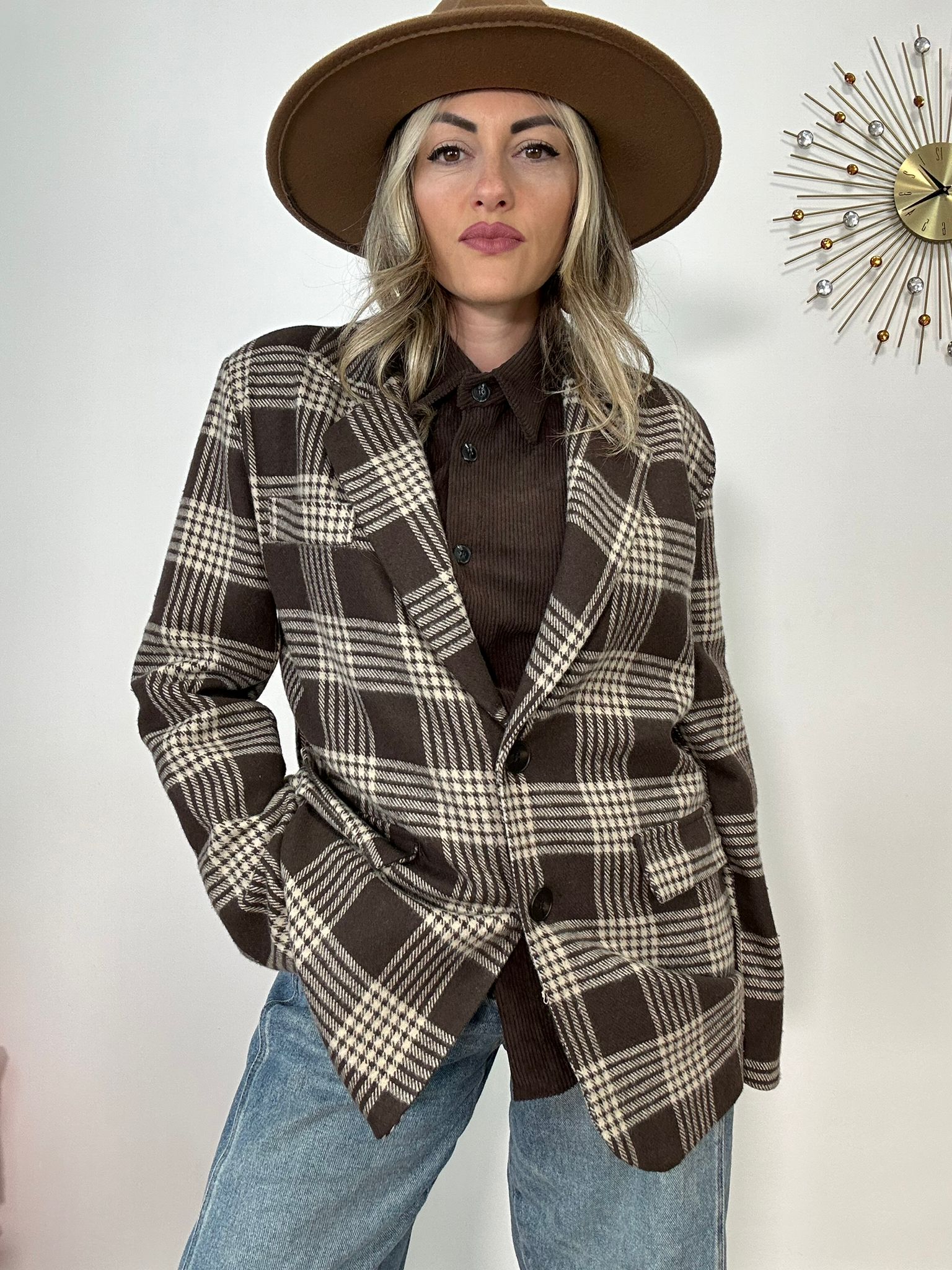 Blazer 25752 - Beige e Marrone