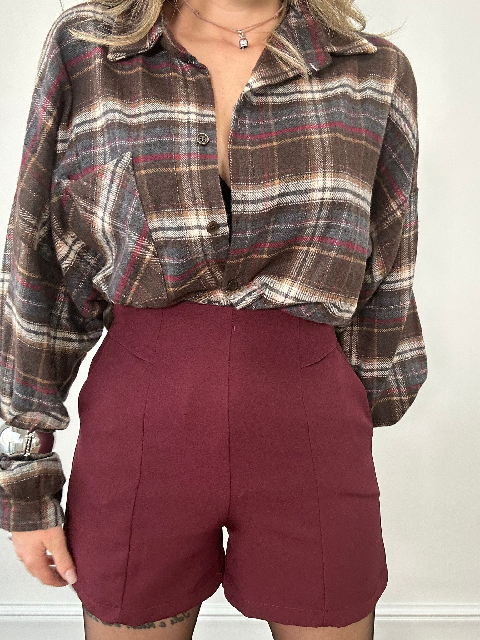 Pantaloncino NF9220 - Bordeaux