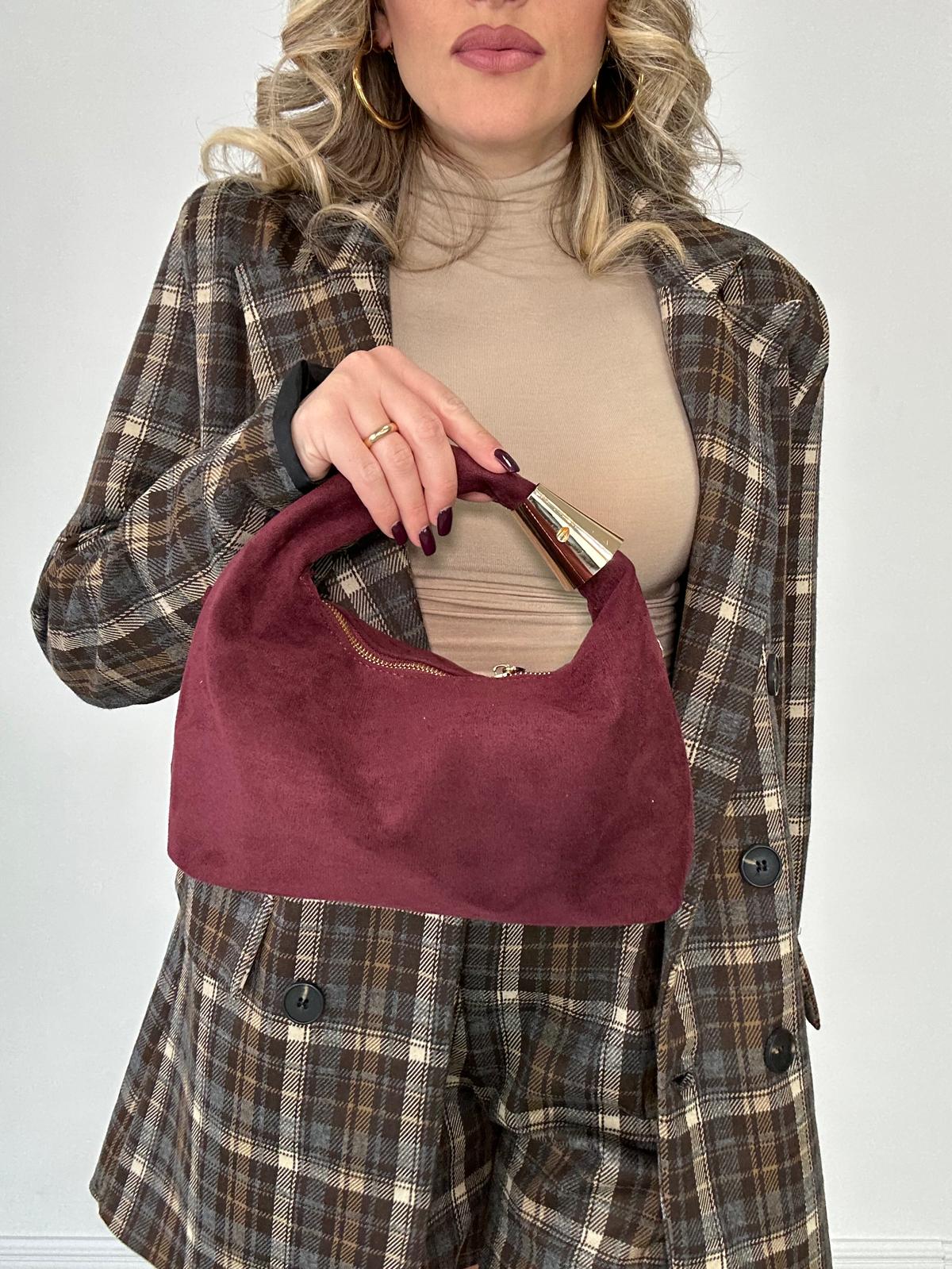 Borsa con dettaglio oro - Vinaccio