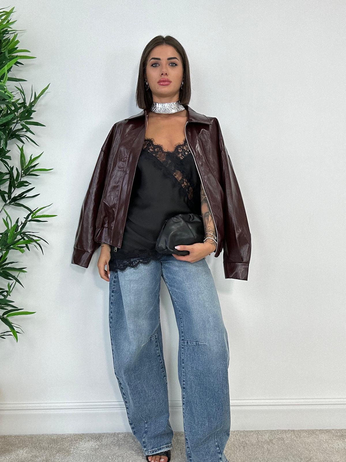 Top a Canotta 7805 - Nero