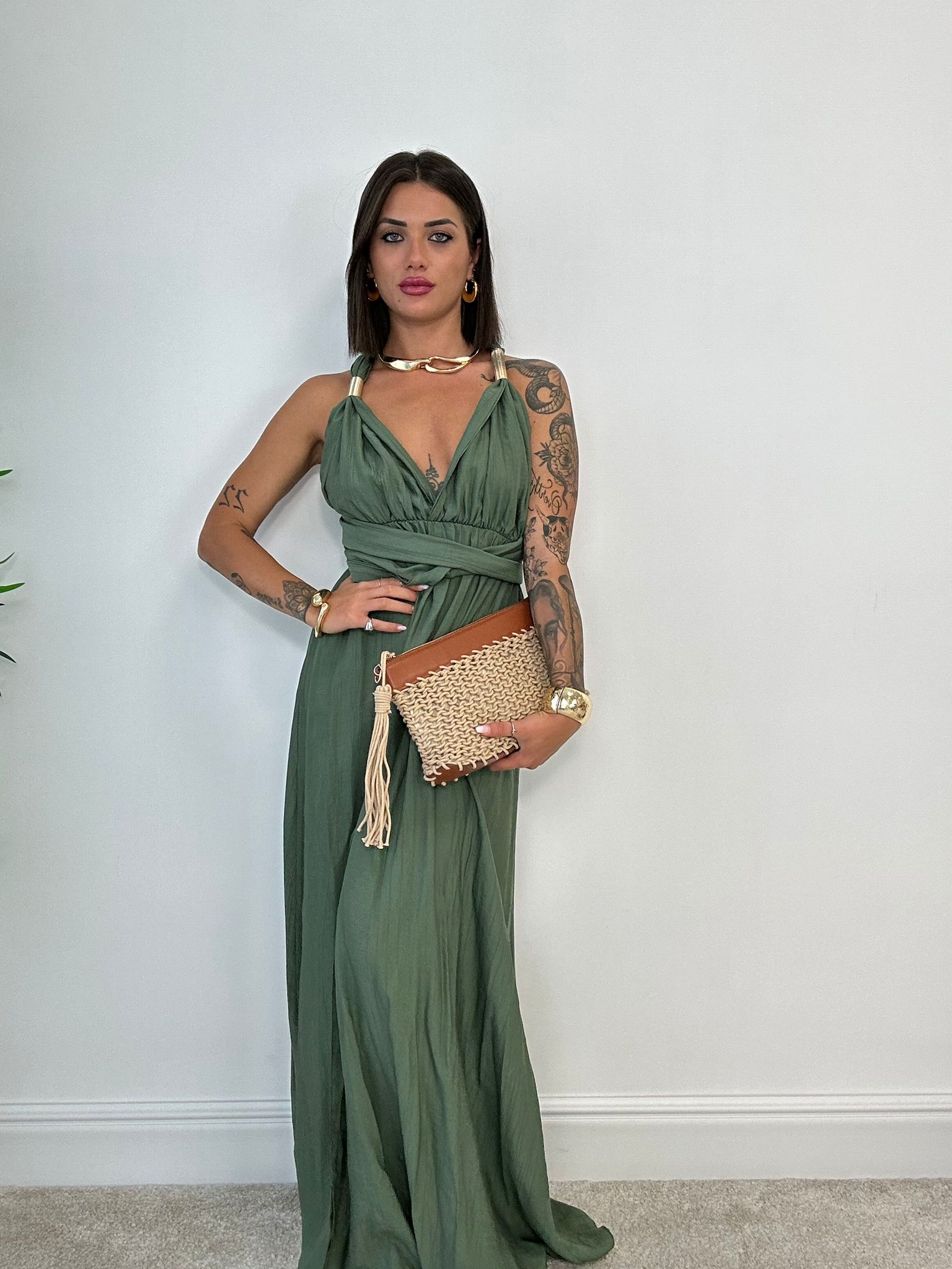 Cleo Kleid - Grün