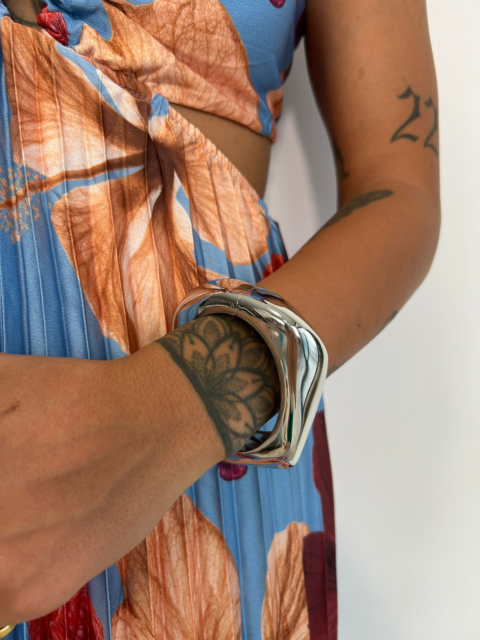 Bracciale quadrato - Argento