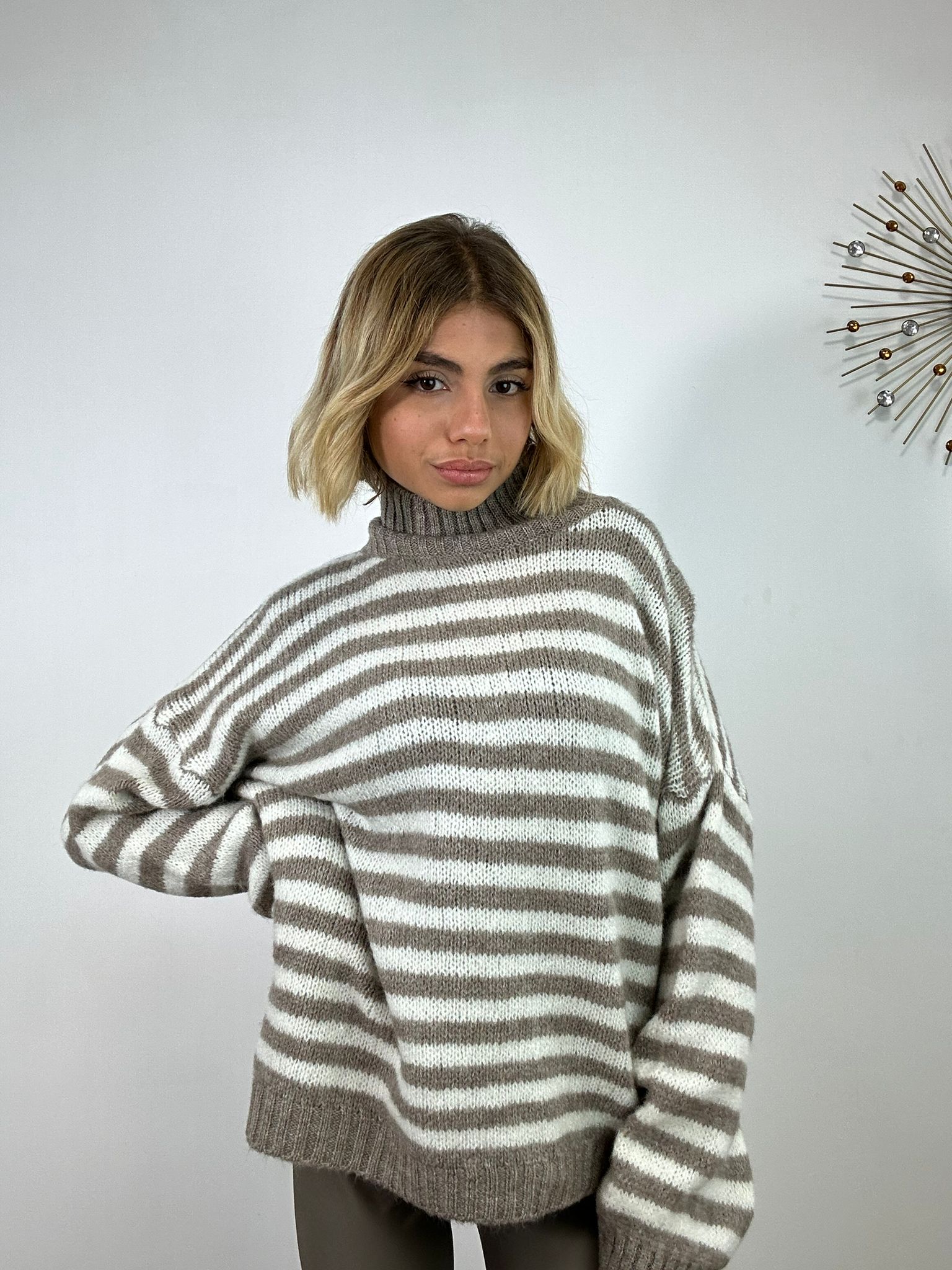 Maglione 3314 - Beige