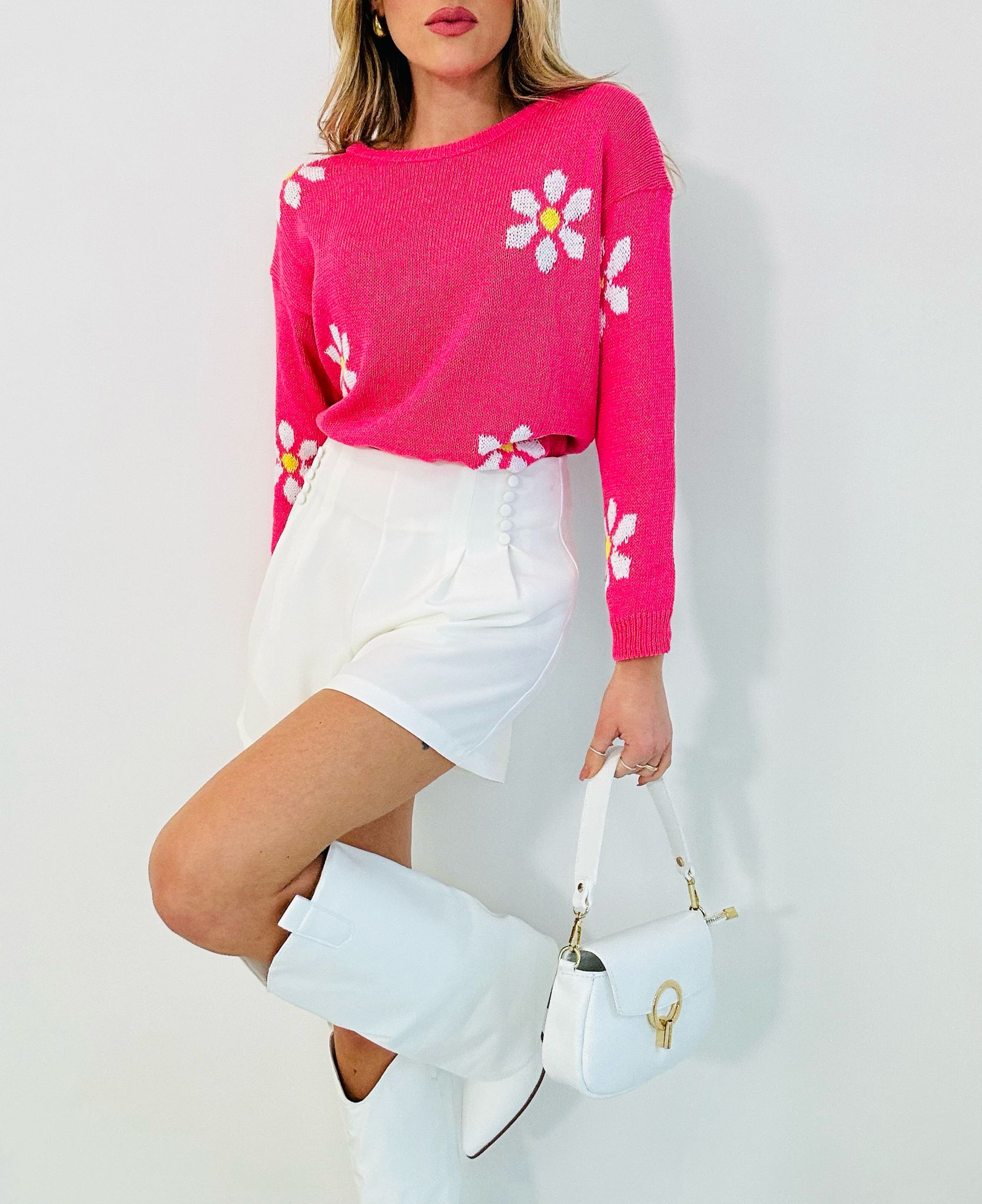 Pantaloncino Miley - Bianco