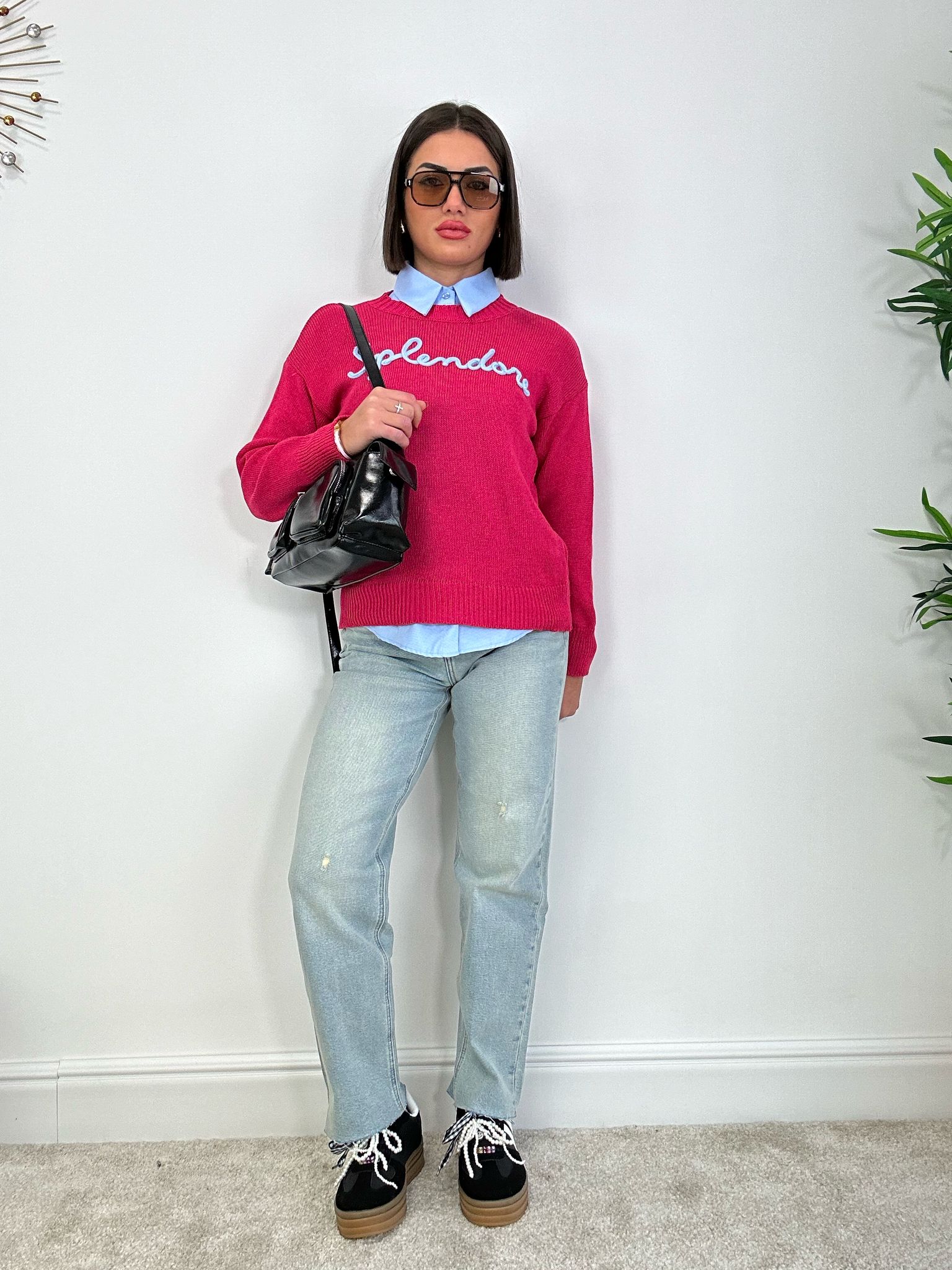 Pullover "Splendore" - Magenta