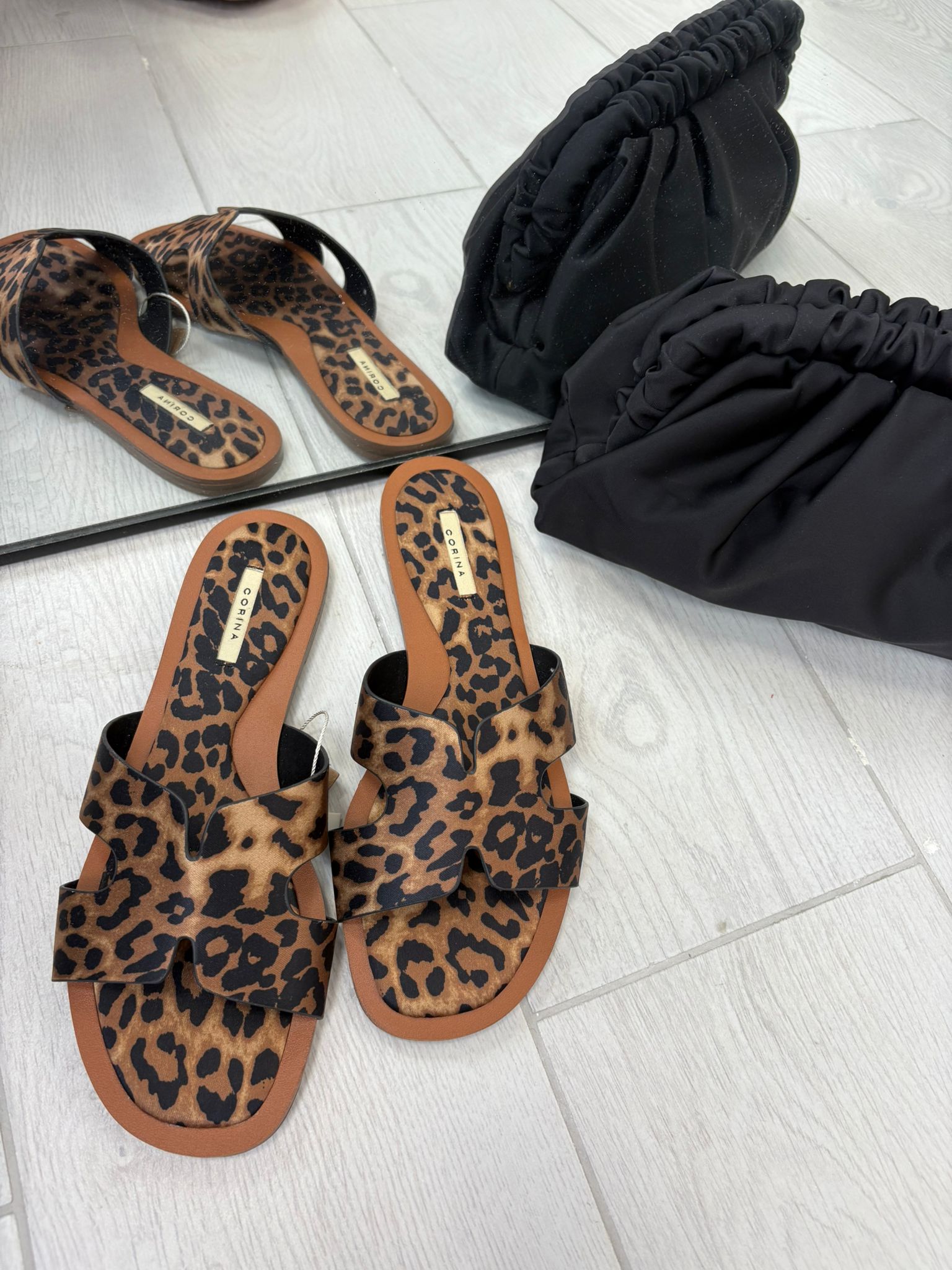 Ciabatta Corina - Leopardata