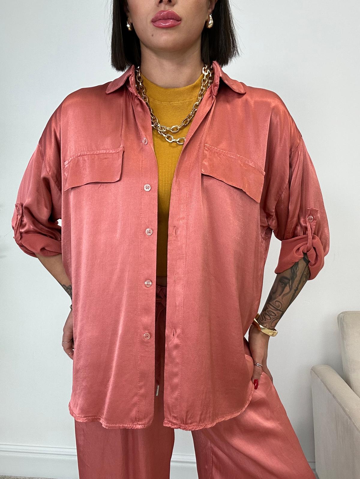 Chemise Minori - Saumon