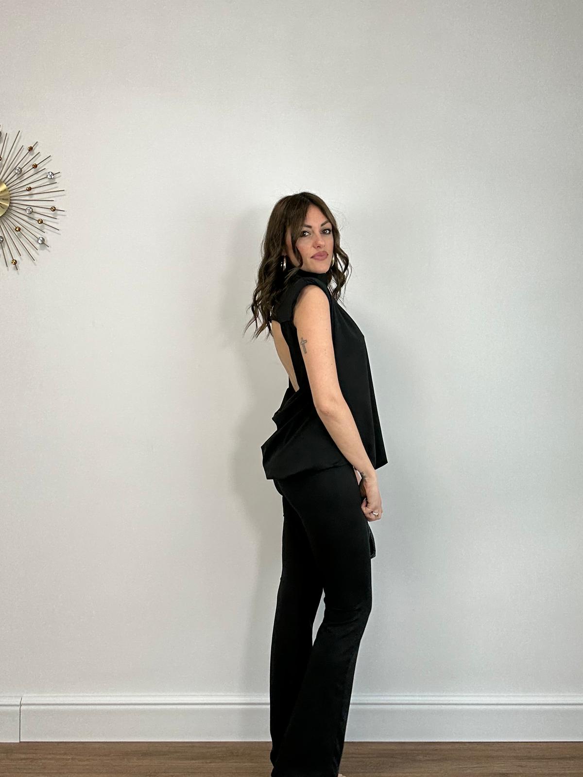 Tuta jumpsuit 1115 - Nero