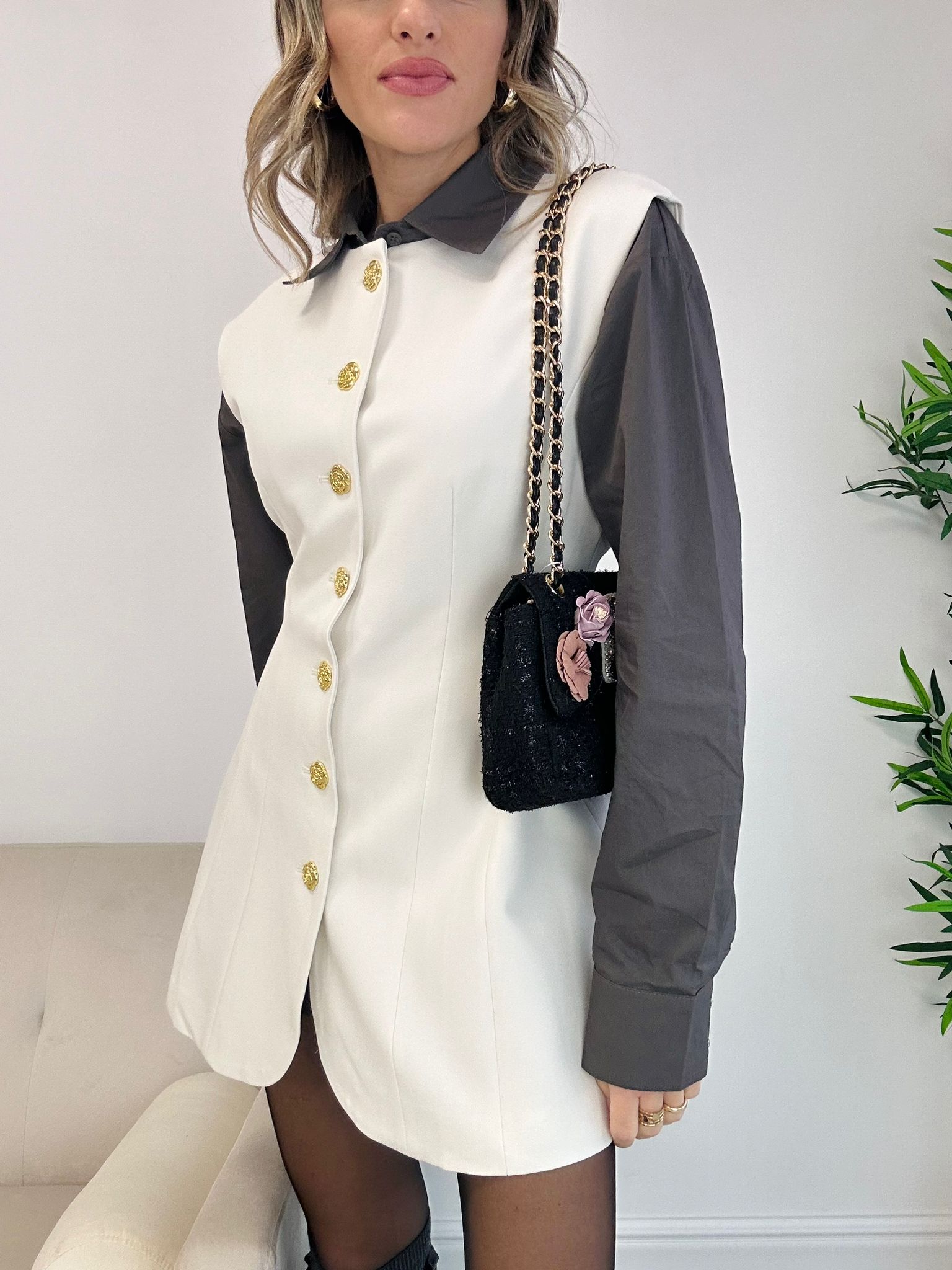 Robe Jasmin - Crème