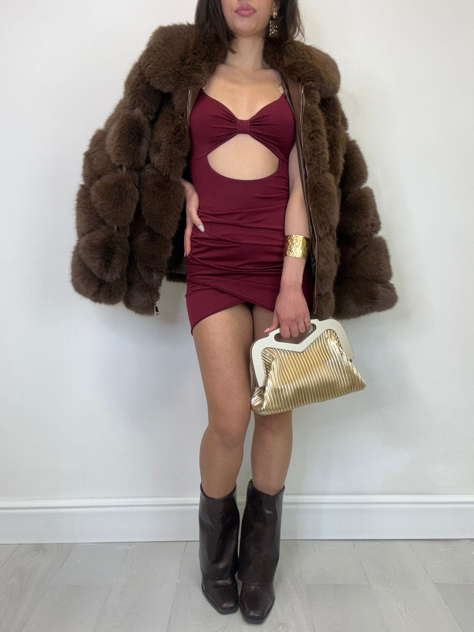 Robe Diana - Bordeaux