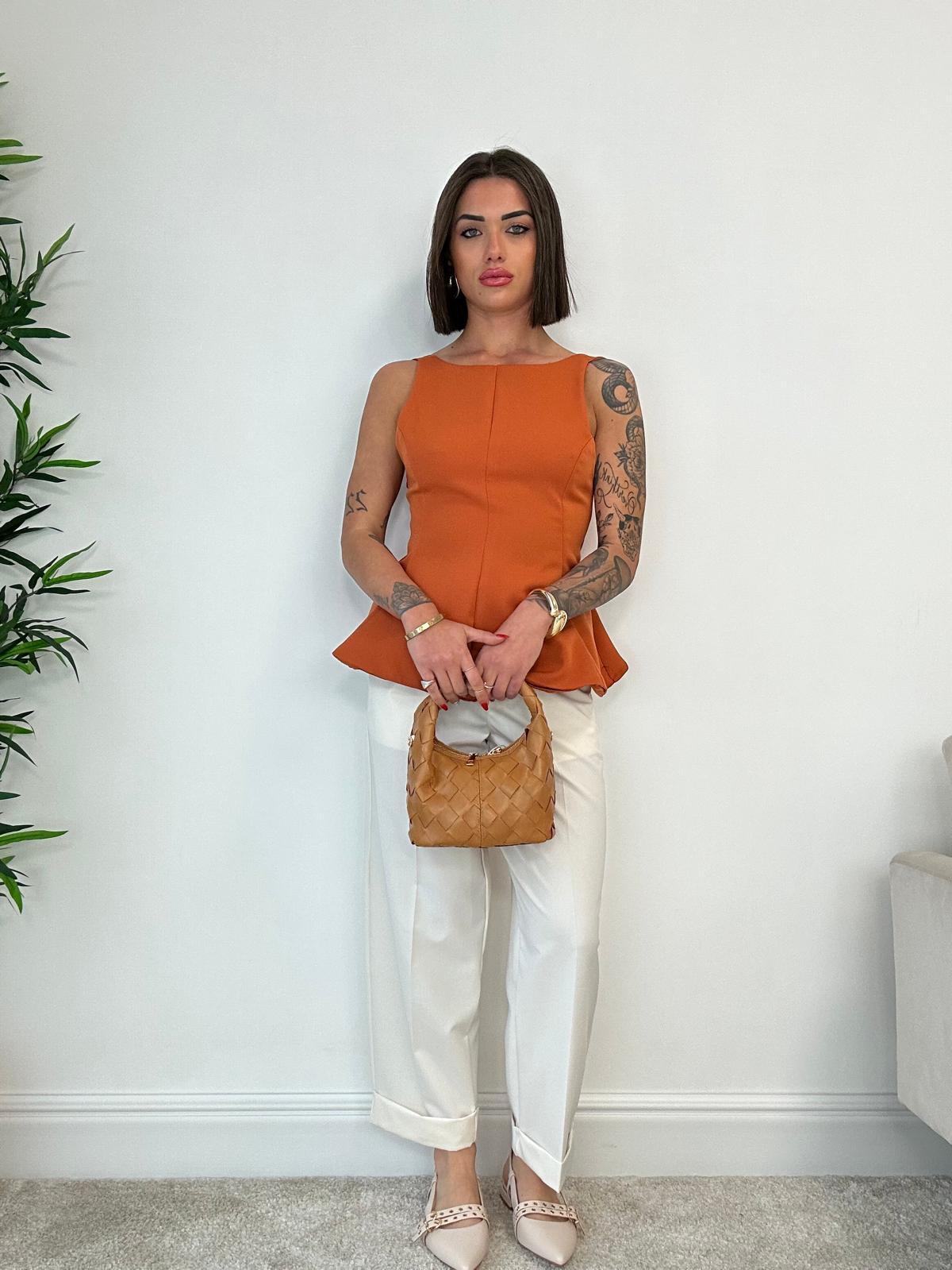 Pantalon classique - Crème