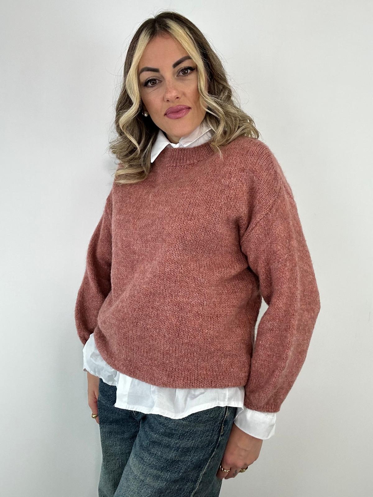 Maglione 2412 - Rosa