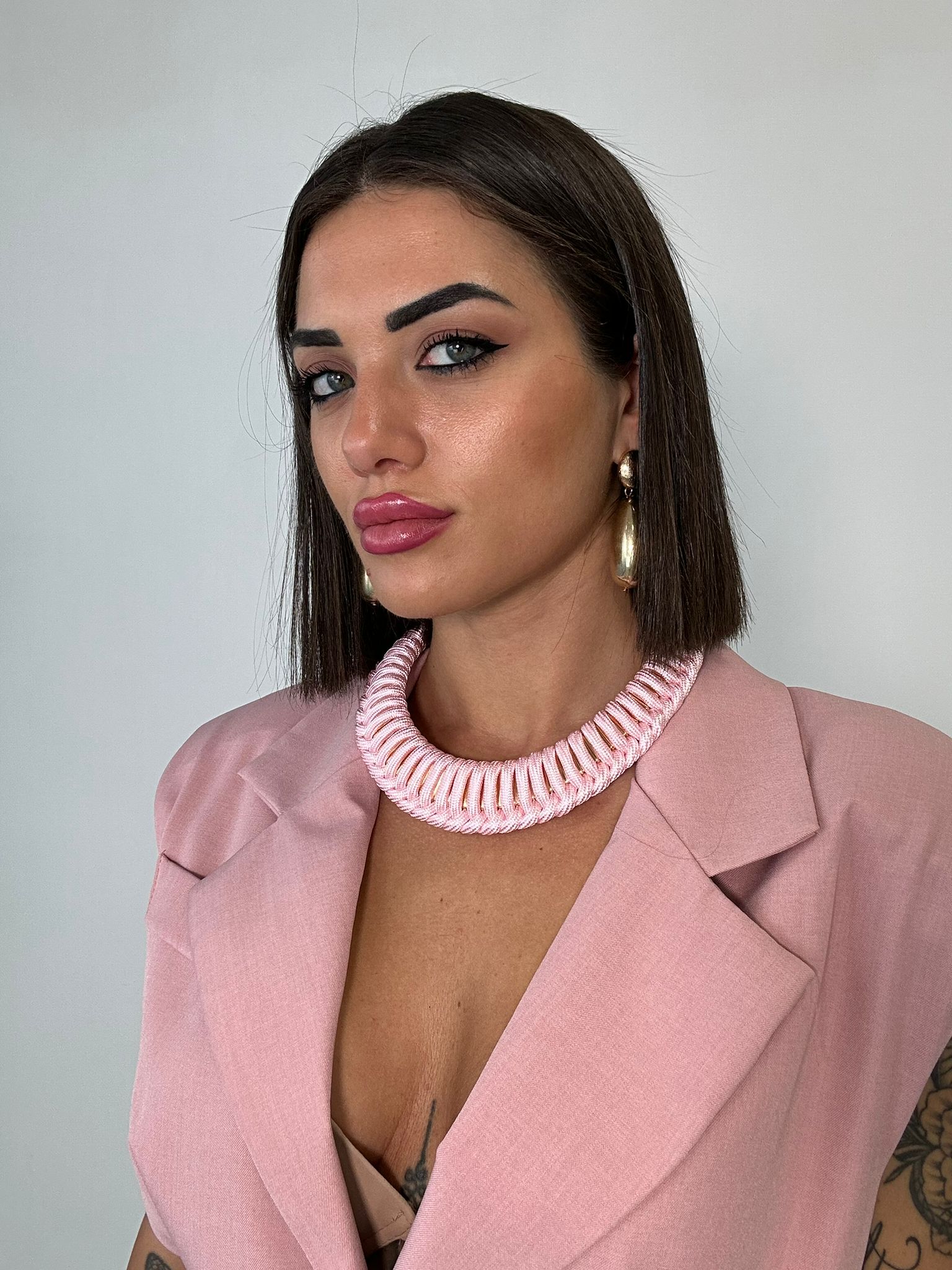 Collana girocollo - Rosa