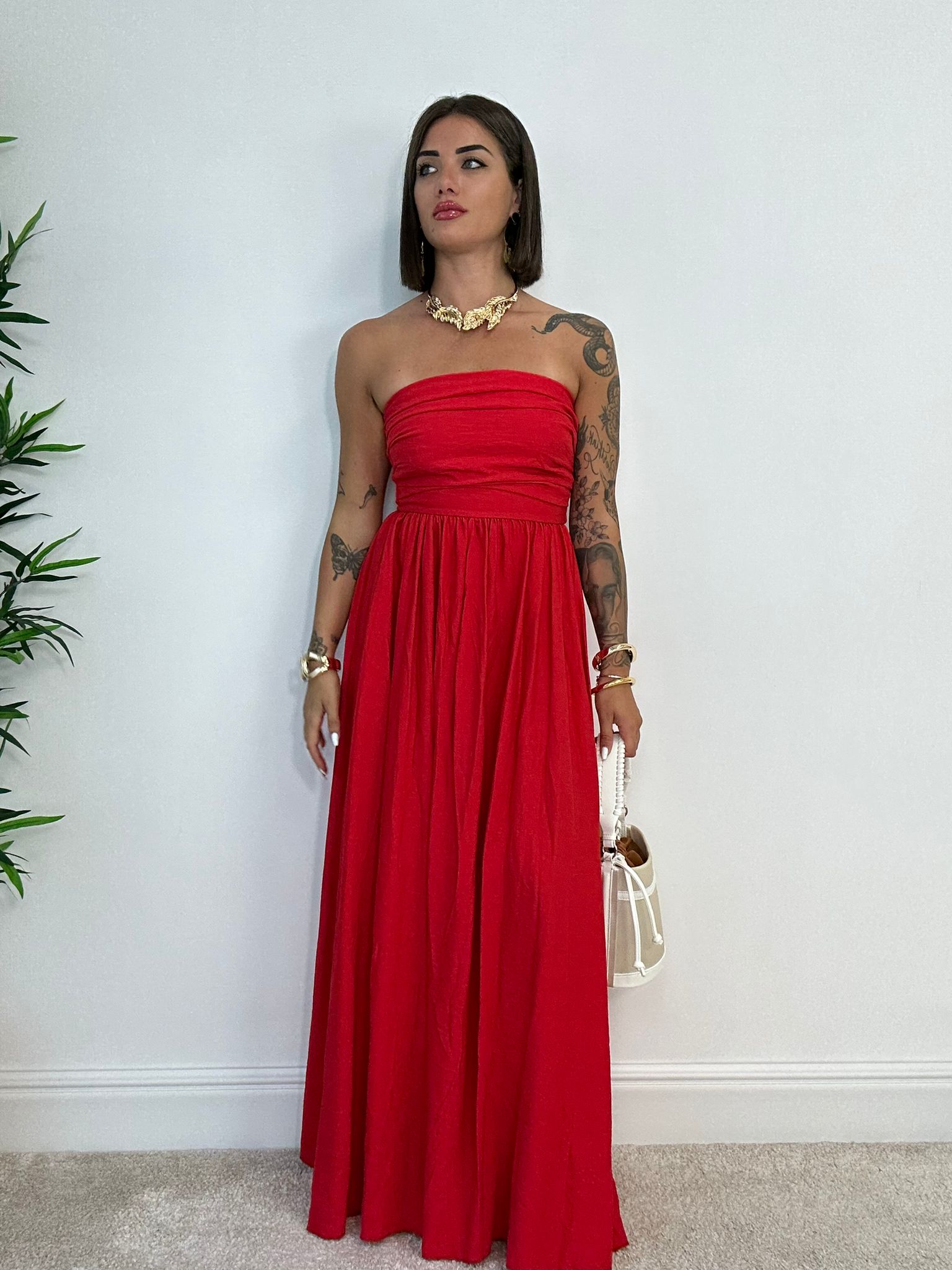 Abito Noemi - Rosso