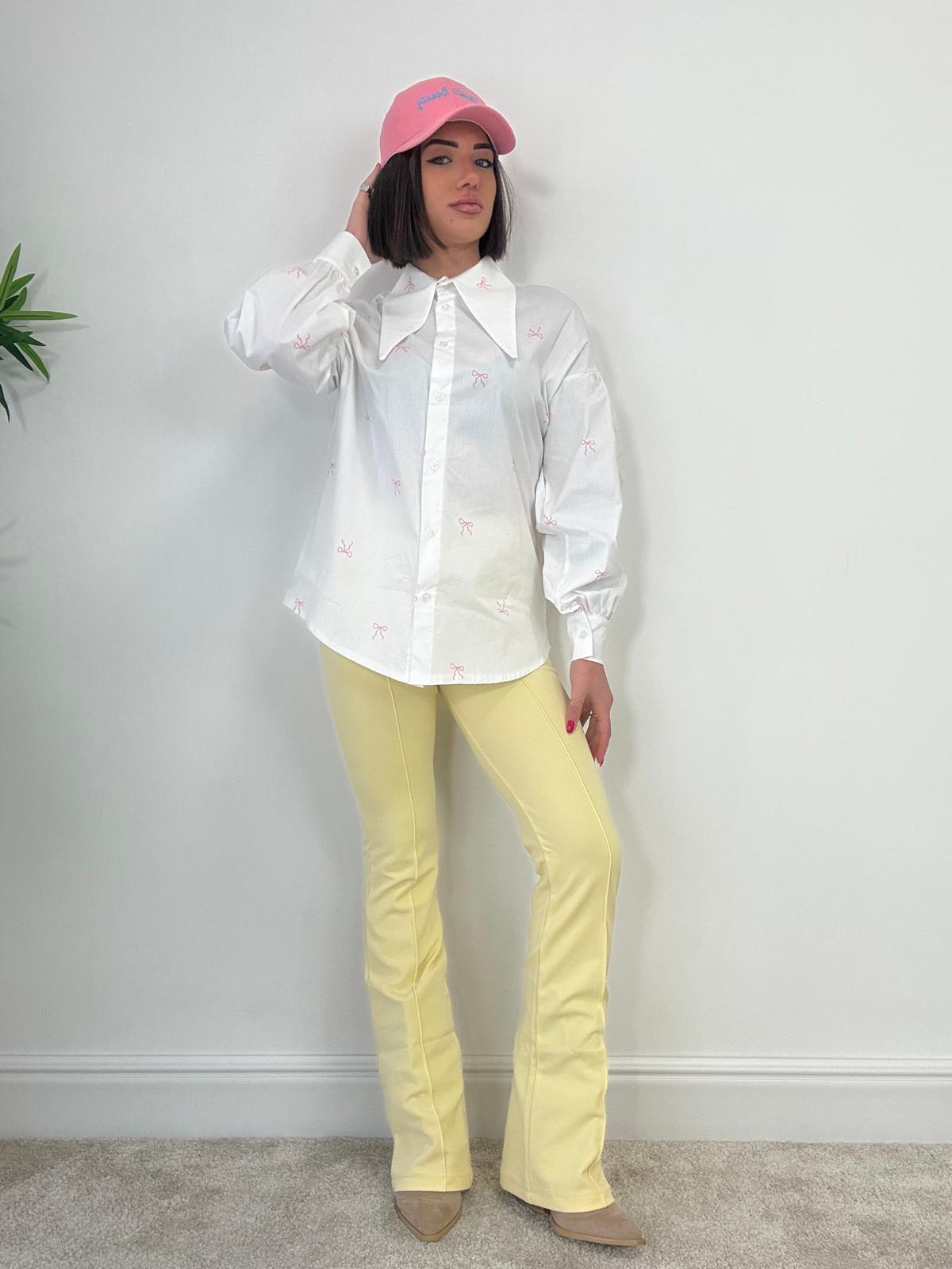 Pantalone - Giallo pastello