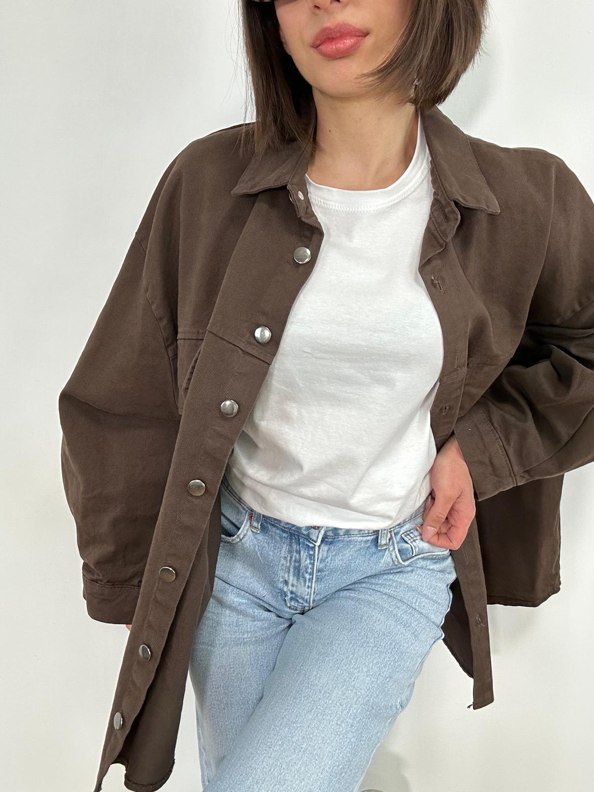 Giacca Over - Marrone