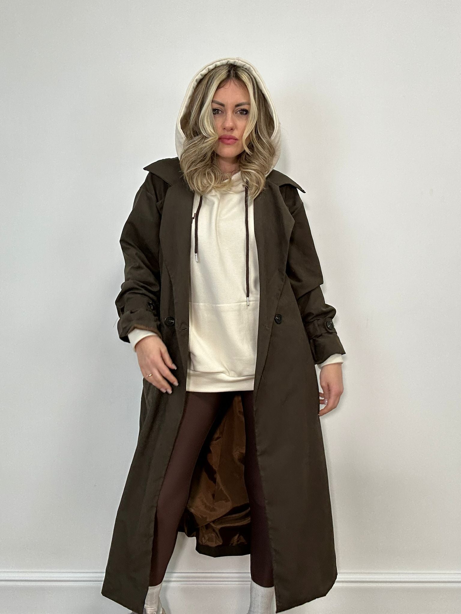 Trenchcoat M10868 - Braun