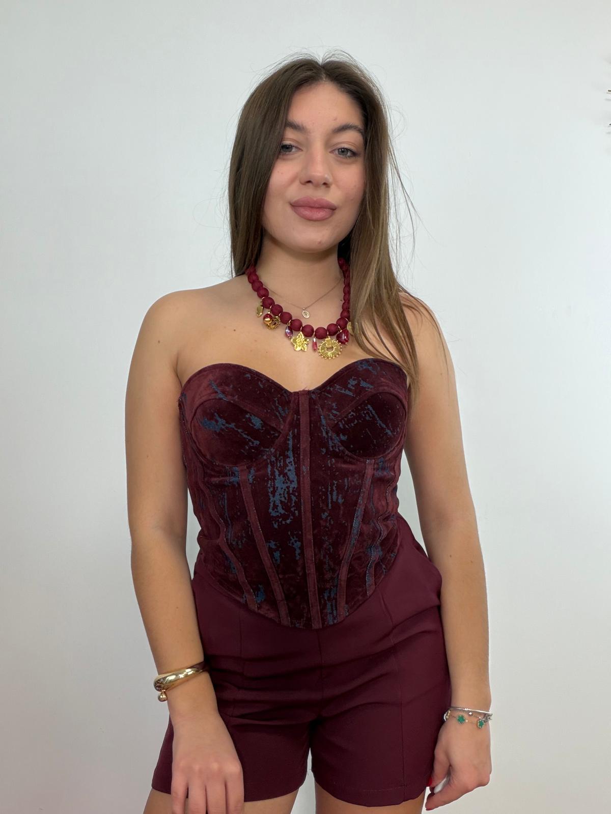 Pantaloncino NF9220 - Bordeaux